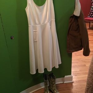 Ivory (‘50’s Period) Dress